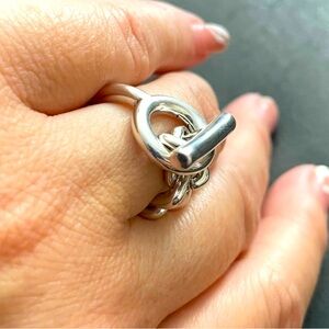 NEW chunky retro 925 sterling silver ring